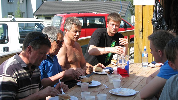 Grillfest i Meldal. Foto: Ragnhild Borchsenius