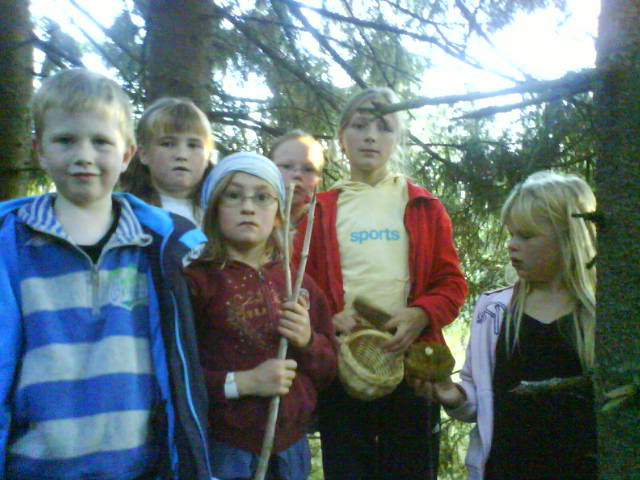 Sopptur med Meldalspeiderne. Foto: Ingrid Mjøen