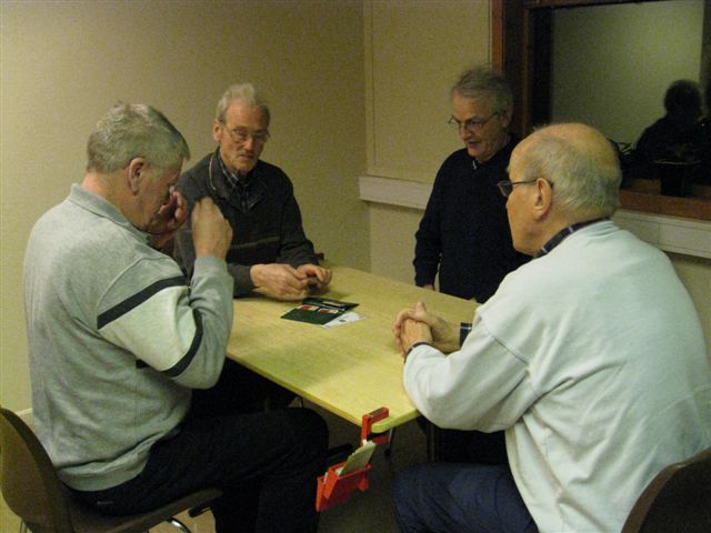 Fra venstre: Gunnar - Odd - Torstein - Ivar