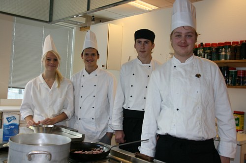 Meldal vgs, restaurant og matfag. Foto: Marit Mjøen