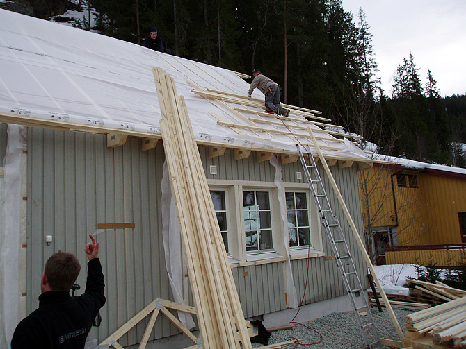 Hus på en - to – tre