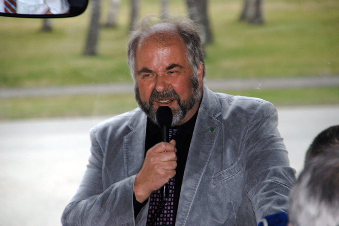 Ordfører Gunnar Lysholm.
