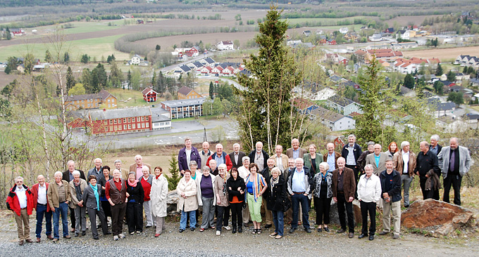 Folloruss 1964 med Follo i bakgrunnen
