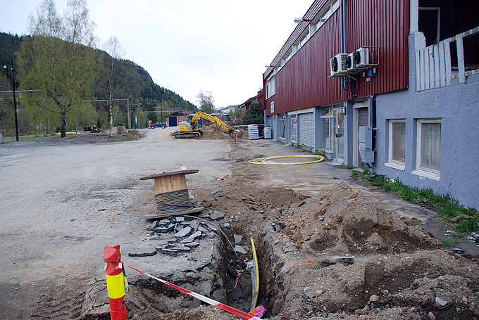 Oppgradering av sentrum på Løkken