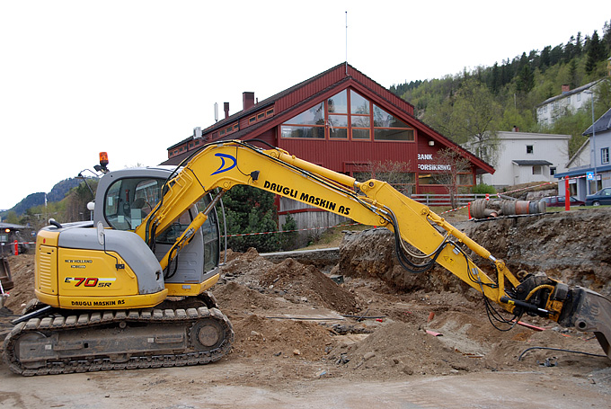 Oppgradering av sentrum på Løkken