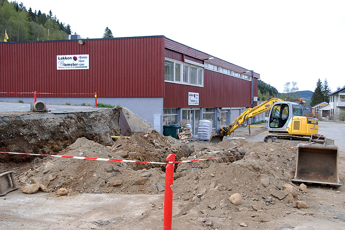 Oppgradering av sentrum på Løkken