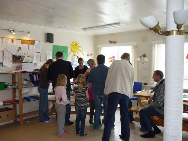 FORUT-akjson på Kløverløkken barnehage.