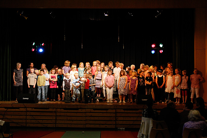 Sommeravsluttning Grefstad skole