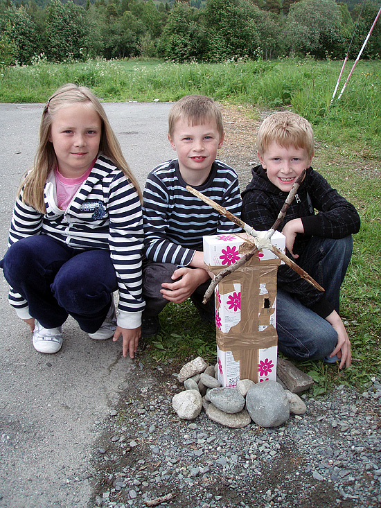 Vindmøllepark på Å