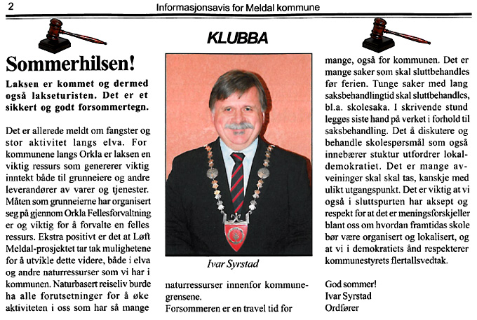 Faksimile Medalingen