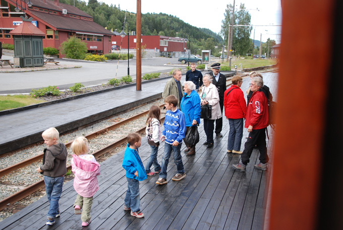 Positiv opplevelse – Thamshavnbanen