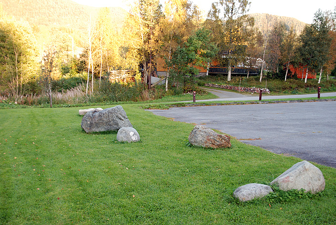 Vakre høstfarger på valgdagen
