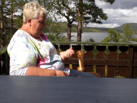 En liten gjest på besøk