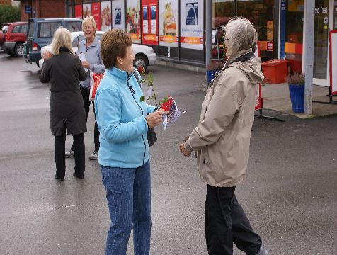Stortingsvalget 2009 - Arbeiderpartiet på stand