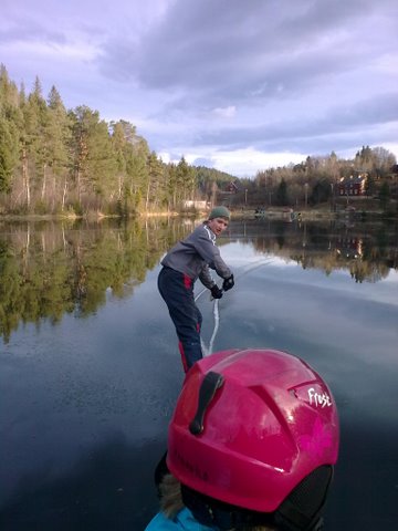 Fine forhold på Granatjønna