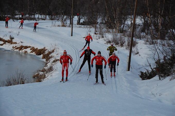 Meldal Ski på samling.