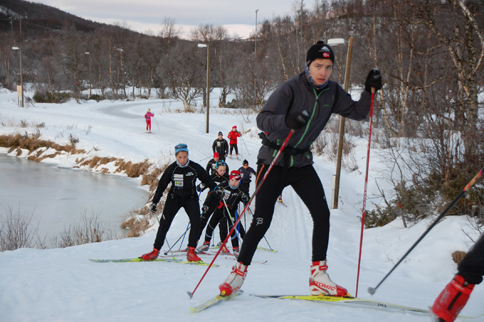 Meldal Ski på samling.