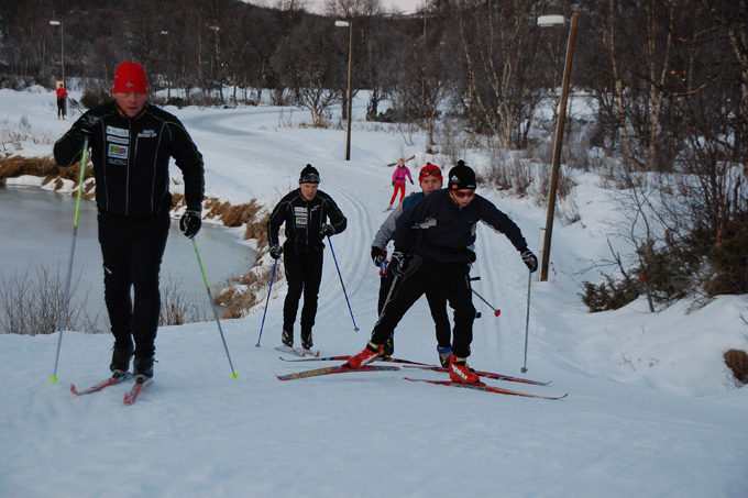 Meldal Ski på samling.