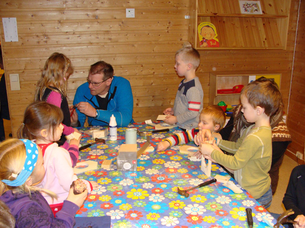 Juleverksted på Storås barnehage
