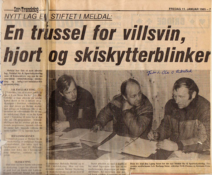 Meldal Sportsskytterlag 25år