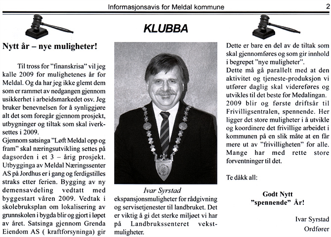 Faksimile Medalingen