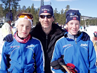 Andreas Kvam, Johan Muan og Knut Kåre A Brøndbo 
