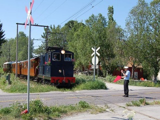 Jernbaneovergang ved Fannrem  