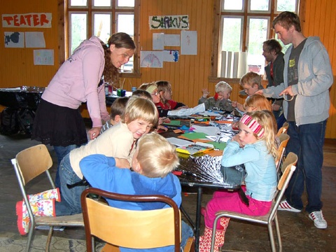 Barn fra Storås barnehage  