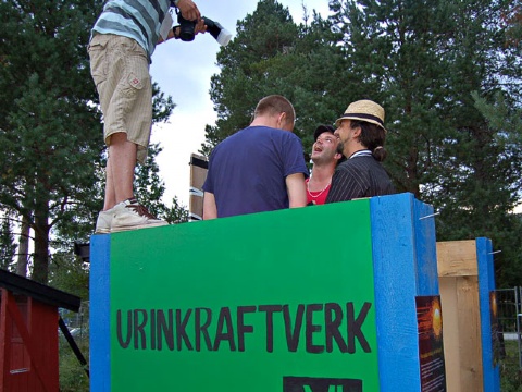 Kraftverket settes i gang  