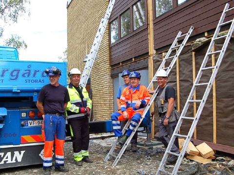 Rune, Jon Magne, Atle, Kåre og Stefan  