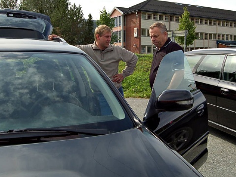 Odd Eggen fikk prøvetur  