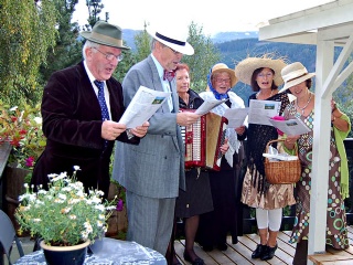 Hannas sang blir framført  