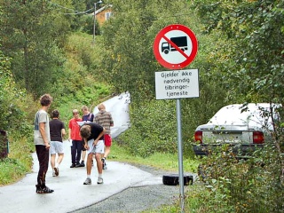 Her var en av postene ....  