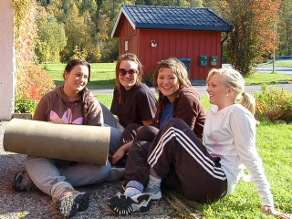 f. v.: Stine Marie Helgeton, Kari Resell, Cecilie Heggem og Marit Sørum  