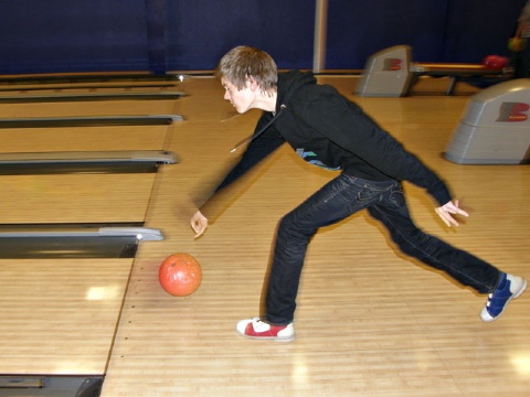 Arild Dombu i bowling  