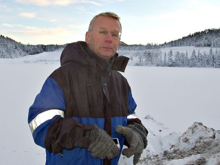 Senioringeniør i Bergvesenet Steinar Nilssen  
