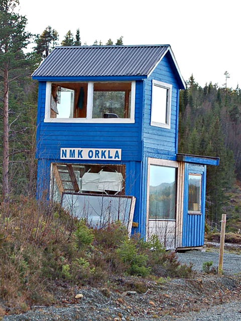 Eksisterende klubbhus  