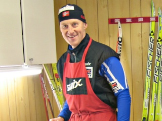Frode Øren er god medhjelper 