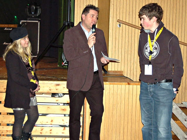 F. v. Karoline, R. Fritzon og Kristoffer 