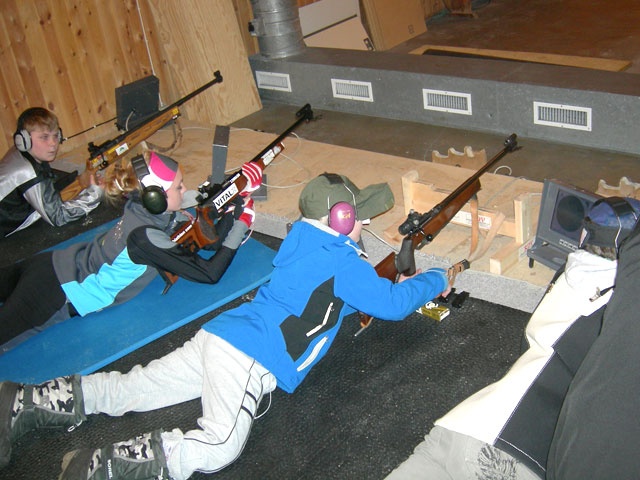 Lag 2. Håvard Hegvold, Ingrid Østhus, Iver Skamfer Bjerkås og skjult Erik Rønning 