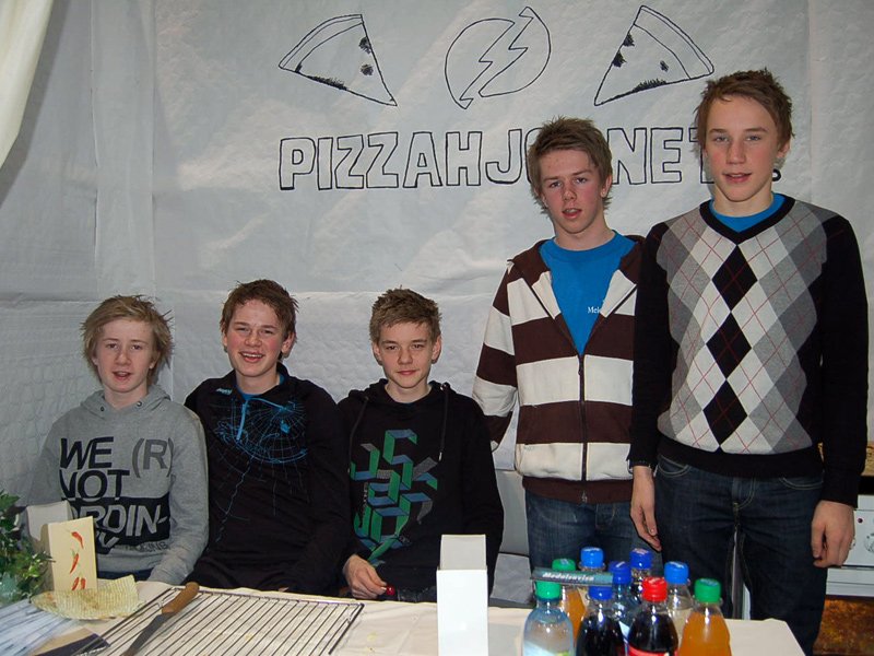 F.v.: Vegard Lyngen, Arnt Erik Stene, Arild Dombu, Olav Gjøås og Andreas Kvam  