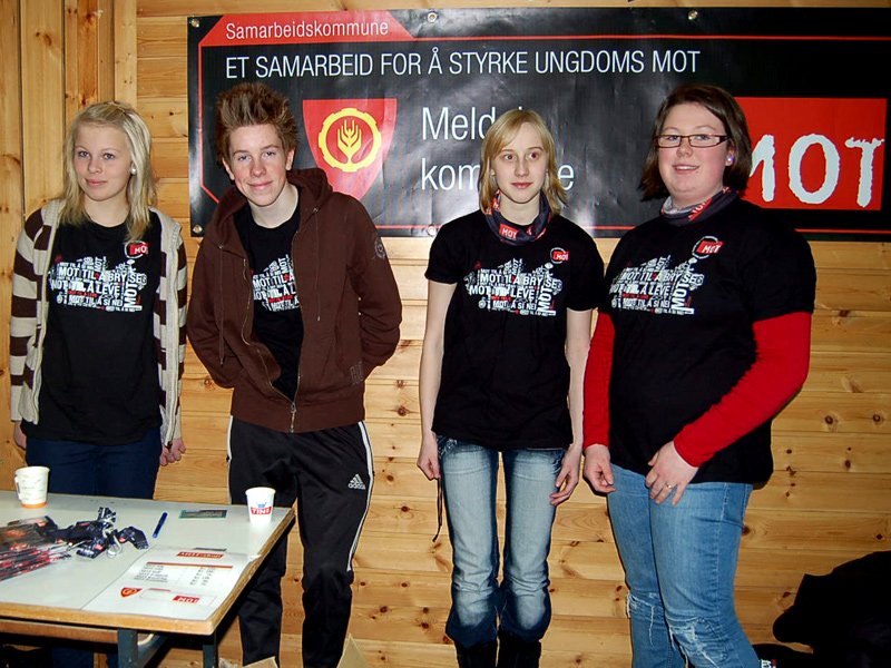 Anne, Knut Kåre, Mina og Ida Charlotte 