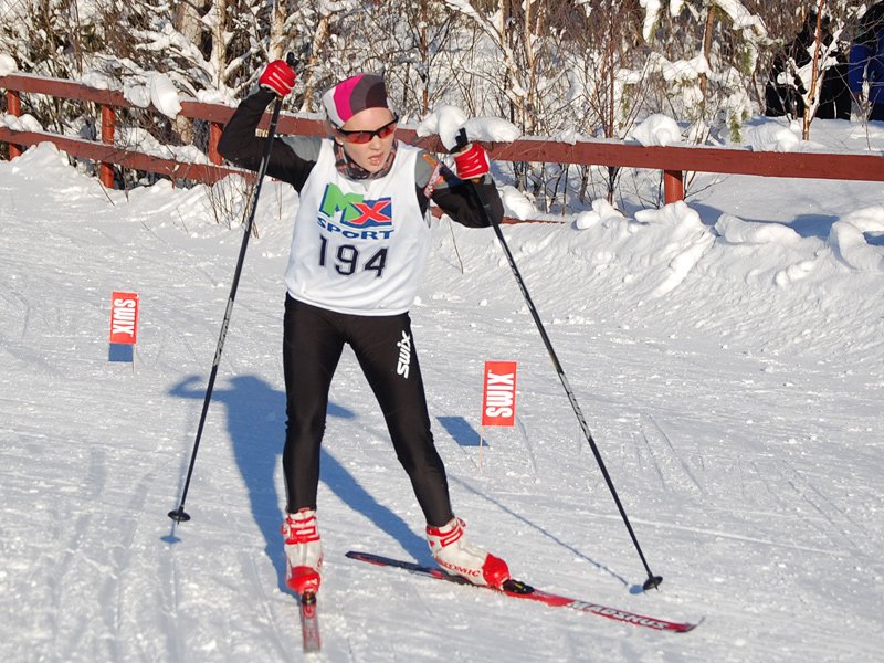 Ingrid i fint driv  