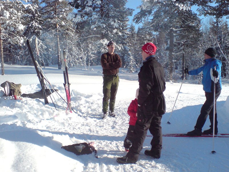 Jon, Jens, Arnhild og Steinar 