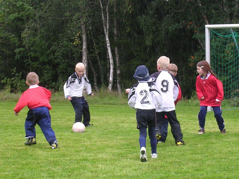 Unge fotballspillere 