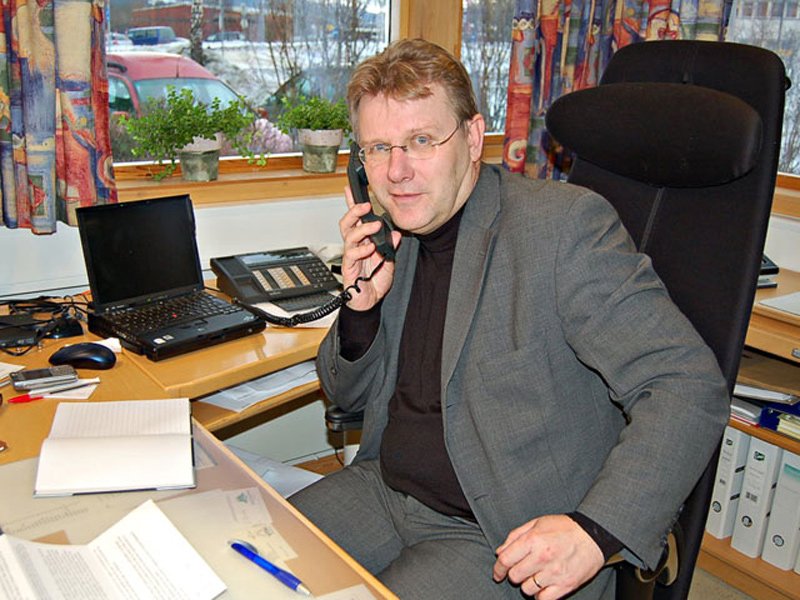 Banksjef Odd Bjørnli 