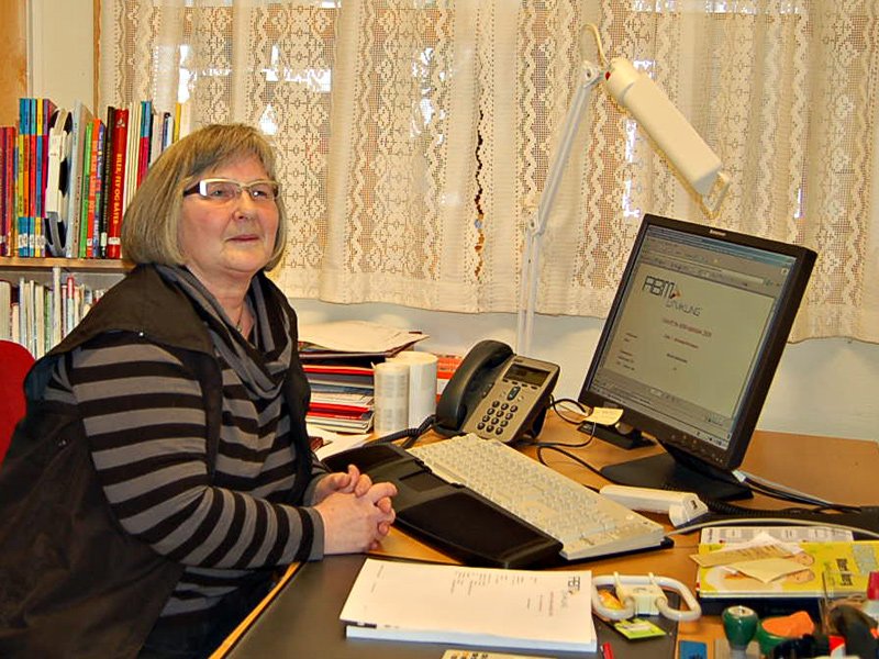 Biblioteksjef Liv Haugen 