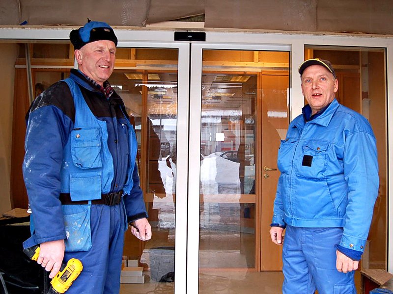Even Sinnes og Per Rikstad 