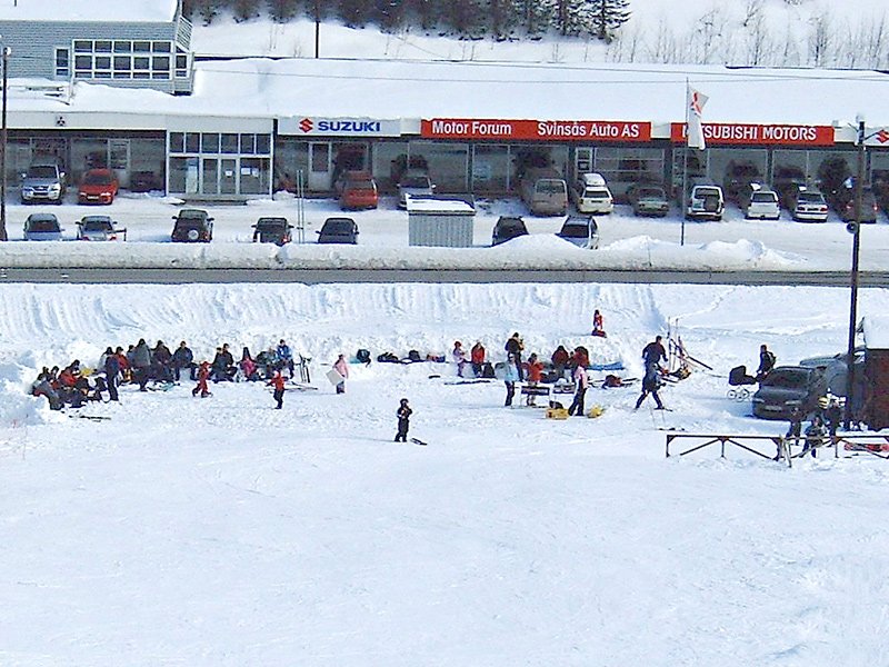 Sosialt samvær (Foto: Olav Reinert)  