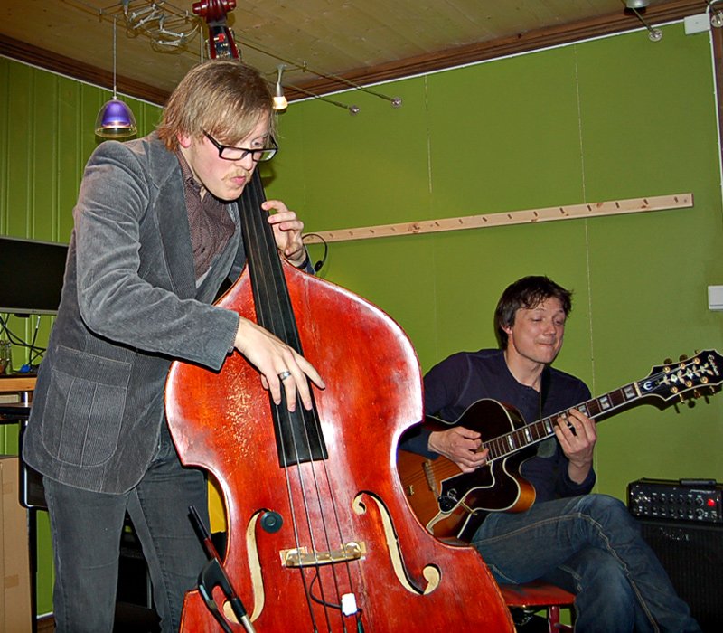 Morten (t. v.) og Leif Henrik tok ut alt  